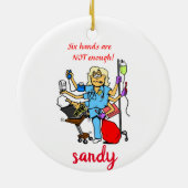 Ornement infirmier occupé (Dos)