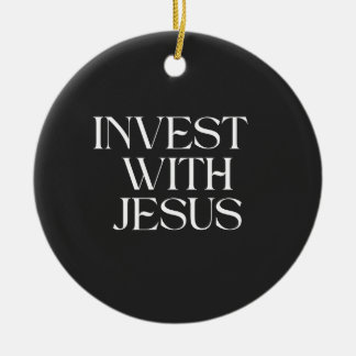 Ornement Investir avec Jésus