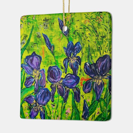 Ornement Iris (Gauche)