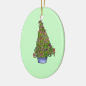 Ornement Iris de Noël (Gauche)