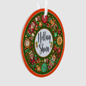 Ornement irlandais Nollaig Shona (devant)