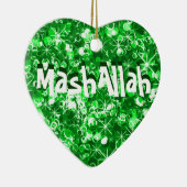 Ornement islamique de vert de célébration de (Droite)