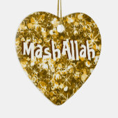 Ornement islamique d'or de célébration de (Droite)