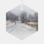 Ornement "Isolement hivernal" (Verso)