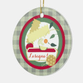 Ornement italien d'arbre de Noël de nourriture de (Gauche)