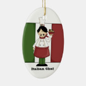 Ornement italien de cuisine du chef #3 (Droite)