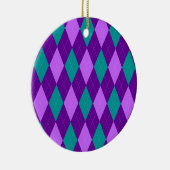 Ornement Jacquard pourpre (Droite)