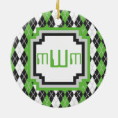 Ornement Jacquard rétro (Dos)