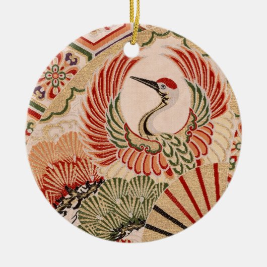 Ornement japonais de tissu (Devant)