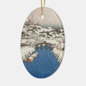 Ornement japonais vintage de grue (Gauche)