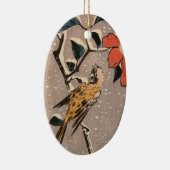 Ornement japonais vintage d'oiseau (Droite)