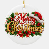 Ornement Joyeux Noël (Dos)