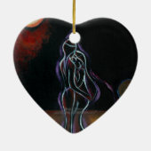 Ornement jumel de flammes : Amour (Dos)