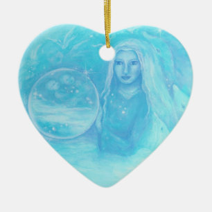 Ornement jumel de Noël de bébés de l'ange W de