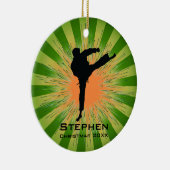 Ornement karaté personnalisé (Droite)