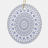 Ornement léger de mandala de flocon (Gauche)