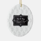 Ornement l'épousant personnalisé luxueux de | (Droite)