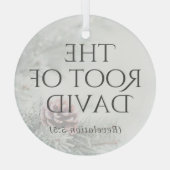 Ornement "Les Noms de Jésus" - La racine de David (Verso)