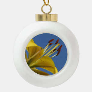 Ornement Lily jaune