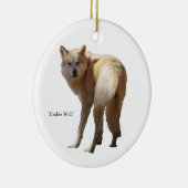 ornement Loup de bois (Droite)