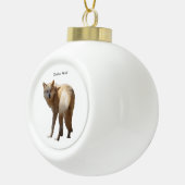ornement Loup de bois (Droite)