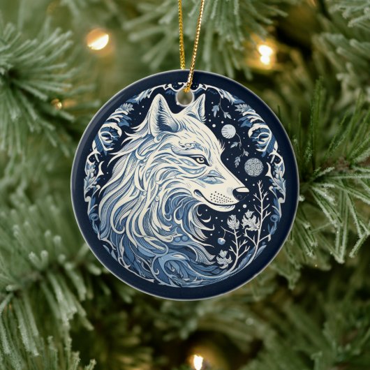 Ornement Loup Nordique (Arbre)