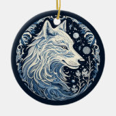 Ornement Loup Nordique (Devant)