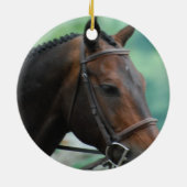 Ornement magnifique de cheval de Warmblood (Dos)