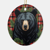 Ornement Majestic d'ours noir du Nord (Gauche)