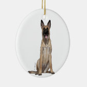 Ornement malinois belge (Droite)