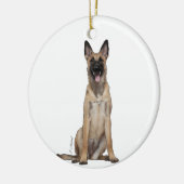 Ornement malinois belge (Gauche)