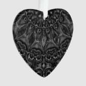 Ornement Mandala au charbon de bois (devant)