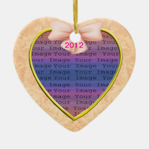 Ornement Mariage de la corneille rose