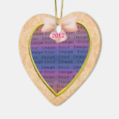 Ornement Mariage de la corneille rose (Gauche)