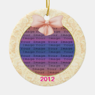 Ornement Mariage de la corneille rose