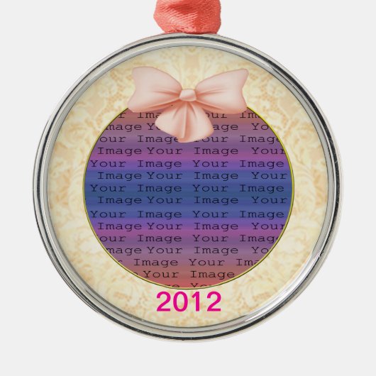 Ornement Mariage de la corneille rose (Devant)