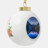 Ornement marron de Noël du Colorado Bells - boule (Gauche)