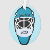 Ornement Masqué Masque De Hockey (devant)