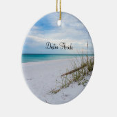 Ornement Matin De Plage De Sable Blanc Et D'Avoine (Droite)