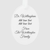 Ornement Médicale (dos)