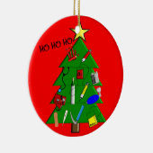 Ornement Médicale de Noël d'infirmière (Droite)