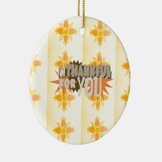 Ornement "Merci pour vous" : Un symbole de l'amour (Droite)