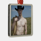 Ornement Métallique 15974-RA Cowboy (Droite)