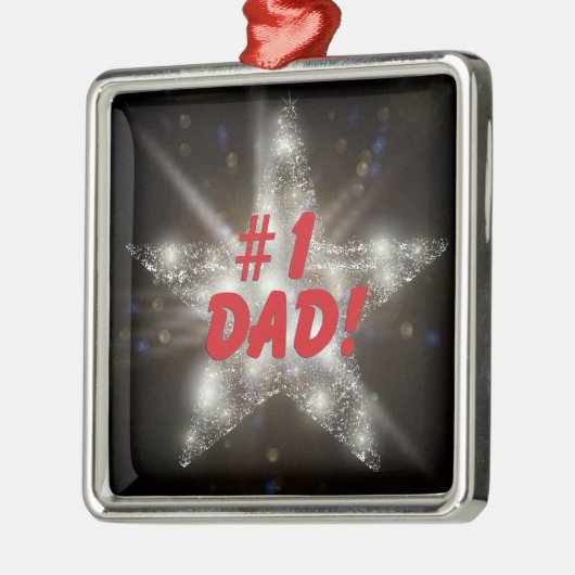 Ornement Métallique #1 Papa ! (Gauche)