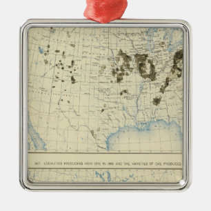 Ornement Métallique 58 charbon 1890, minerai de fer 1889