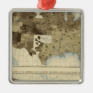 Ornement Métallique 63 imposition, endettement 1890