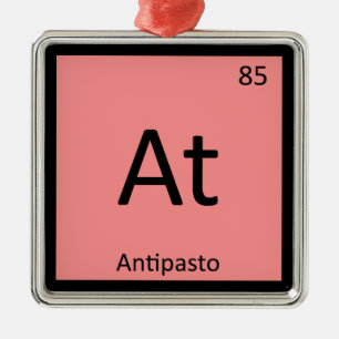 Ornement Métallique À - Table périodique de chimie des antipasti apéri