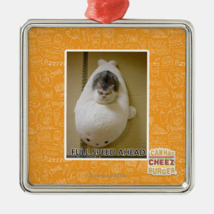 Ornement Métallique À toute vitesse en avant