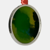 Ornement Métallique Abstrait vert créatif (Droite)