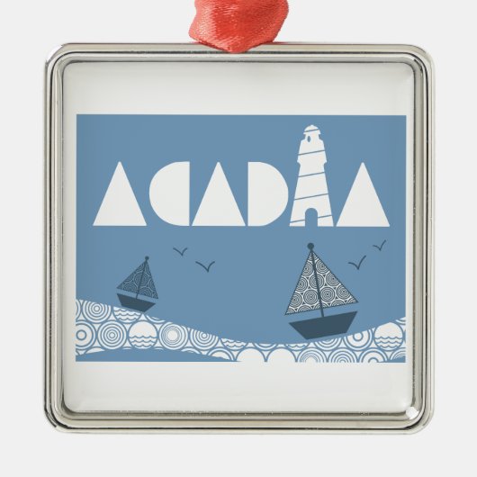 Ornement Métallique Acadie (Devant)